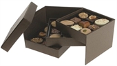 Fyldt Chokolade i smuk chokoladefarvet �ske