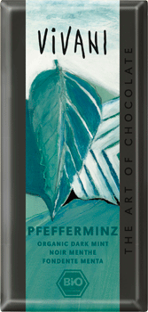 Mintchokolade - m�rk 68% kakaoindhold - �kologisk