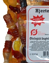 Vingummiblanding - �kologisk.  150g.