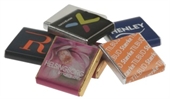 Logochokolade - � 5g. V�lg mellem flere varianter.