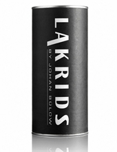 Johan B�low gaver�r med 2 slags lakrids. S�d og salmiak. Glutenfri. 