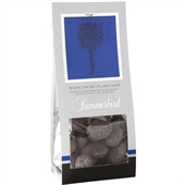Summerbird - Mandler med m�rk Madagascar chokolade 71% med havsalt. 100g. 