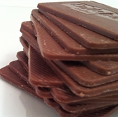 Callebaut - Belgisk p�l�gschokolade lys - L�kkerier til madpakken