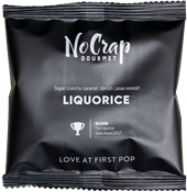 No Crape Lakrids - Gourmet Popcorn Flowpack 15 g NEDSAT PGA KORT HOLDBARHED