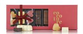 Cocoture Familiebox med fyldt chokolade, marcipanbrød og engelsk vingummi 255 g - FORUDBESTIL NU