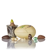 Cocoture Metalæg m/Marcipan æg, fyldte chokoladeæg & folieæg 275 g
