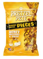 Pretzel Pete Honey Mustard & Onion 160 g