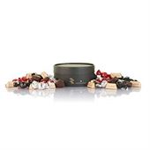 Cocoture Sort hatteæske mix af chokoladekugler, marcipan og mini guldbarre 250 g