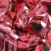 Chokolade trøfler Hindbær - Flowpack (Rød) NEDSAT PGA KORT HOLDBARHED