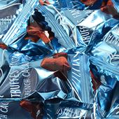 Chokolade trøfler Guérande havsalt - Flowpack (Blå)