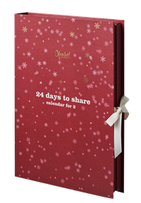 24 Days To Share Julekalender for 2 fra Xocolatl (Rød)  