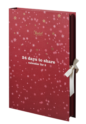 24 Days To Share Julekalender for 2 fra Xocolatl (Rød)  