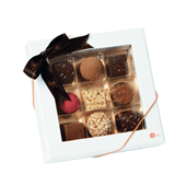 9 Dessert chokolade, konfekt & trøffelkugler Aalborg Chokoladen Økologisk 90 g