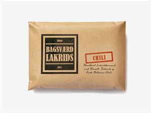 Bagsværd Lakrids Chili 160 g - Lakrids Plade