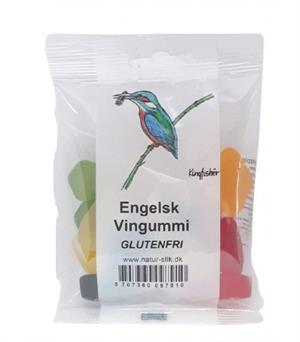 Engelsk Vingummi fra KingFisher Glutenfri 80 g