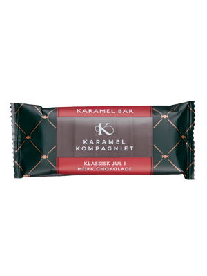 Karamel Bar Klassisk Jul fra Karamel Kompagniet 50 g  BESTILLINGSVARE