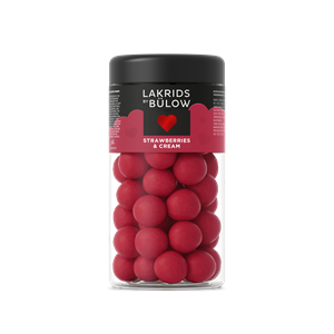 Love Strawberry & Cream Regular Lakrids by Bülow 270 g   