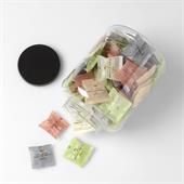 Gourmet Vingummi fra Wally and Whiz - Mixes Flowpack i Bøtte (50 stk)  BESTILLINGSVARE
