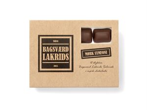 Bagsværd Lakrids Mørk Symfoni Æske 125 g  
