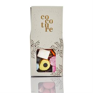 Cocoture Lakridskonfekt i grå dragé box 90 g  FORUDBESTIL NU