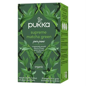 Pukka Supreme Matcha Green - Økologiske Tebreve