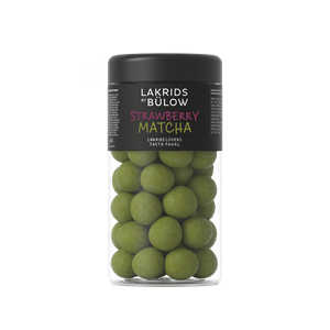 Strawberry Matcha Lakrids by Bülow 270 g