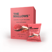 The Mallows Caramel Filled + Rich Raspberry Box – 5 stk