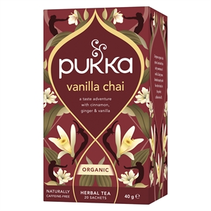 Pukka Vanilla Chai Økologisk Tebreve