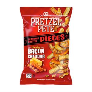 Pretzel Pete med Bacon & Cheddar 160 g   