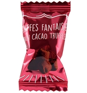 Chokolade trøfler Hindbær - Flowpack (Rød)  
