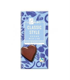 Ichoc classic vegansk chokoladeplade 80 g 