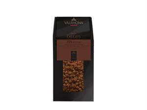 Valrhona Drops Mørk chokolade 52%  200 g  