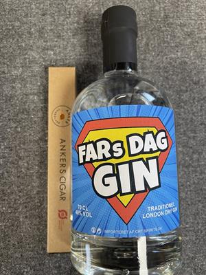 Fars Dags Gin & 1 Cigar fra Anker Chokolade