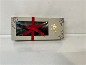 Cocoture Marcipangris mørk chokolade i grå æske 80 g   