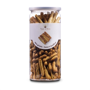 Nuts\'n More Mini Grissini Sticks m/Tomat & Basilikum 110 g