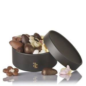 Cocoture Sort Hatteæske m/Marcipanæg , Marcipanblomst & Påskeskum 400 g