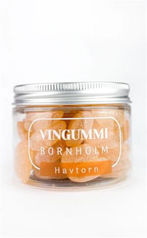 Vingummi Bornholm med Havtorn (Laktosefri & Glutenfri) 125 g