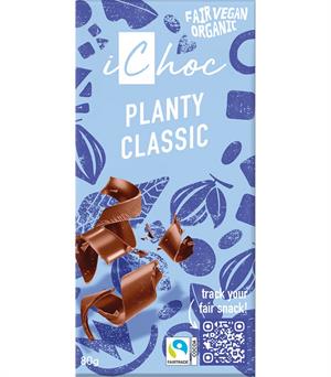 Ichoc classic vegansk chokoladeplade - Økologisk 80 g 