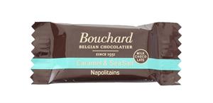 Bouchard Lys Chokolade M/Karamel & Havsalt Indpakket/Flowpack 1 kg  
