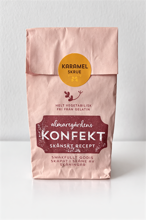 Almaregården Lakrits - Karamelskruer (Ikke lakrids) 150 g