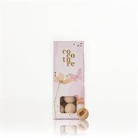 Cocoture Karamellove - Karamelliseret hvid choko M/Karamel/havsalt i lyserød æske 90 g