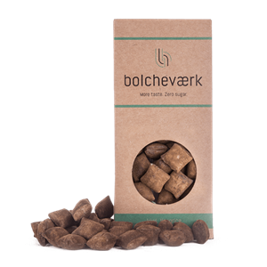 Bolcheværk Kiwi & Lakrids - Sukkerfri Bolcher 100 g  