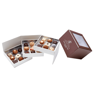 Aalborg Chokoladen Klassisk  27 stk. håndlavet fyldt chokolade 270 g  BESTILLINGSVARE
