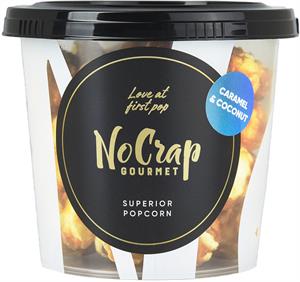 No Crap Kokos/Karamel Gourmet Popcorn 65 g   