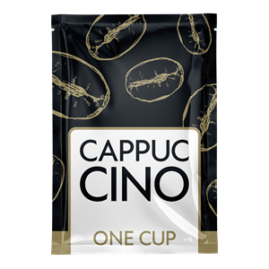 One Cup Cappuccino i Brev - Wunderful 12,5 g  