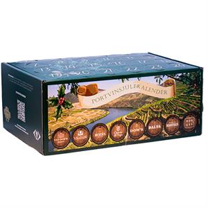 Portvins Julekalender 2025 - 5 cl Skøn Portvin bag hver låge FORUDBESTIL NU