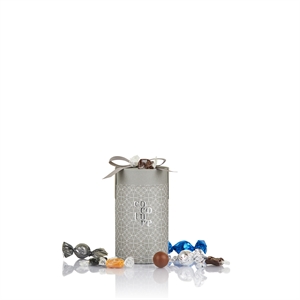 Cocoture Chokoladekugler & Karamelmix i Sølv Gaverør 250 g