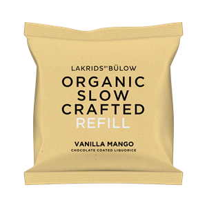 Mango Vanilla Slow crafted Refill Lakrids by Bülow 265 g NEDSAT PGA DATO