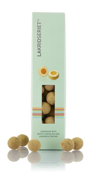 Lakridseriet Rio De Janeiro Lime vingummi m/Hvid chokolade & lakrids 110 g 