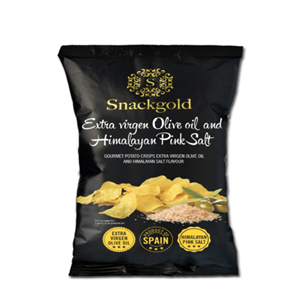 Spanske Gourmet Chips med Himalaya Salt 40 g